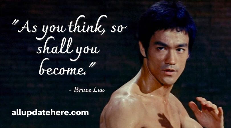 bruce lee quotes about life