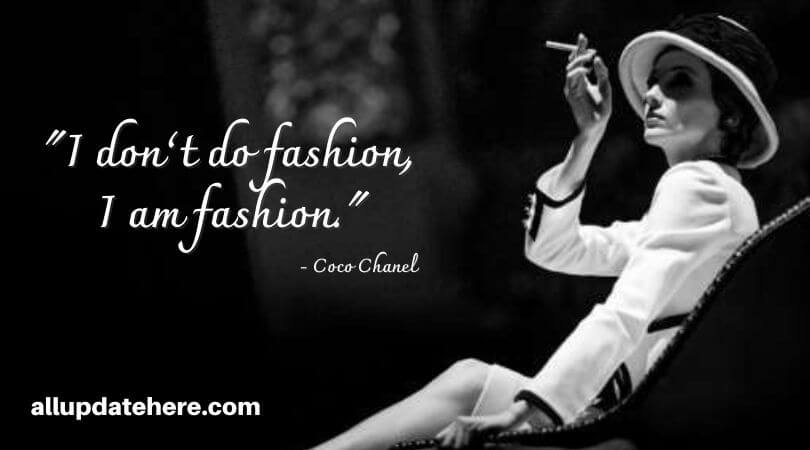 coco chanel quotes about fashion