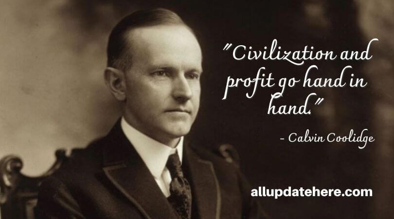 calvin coolidge quotes
