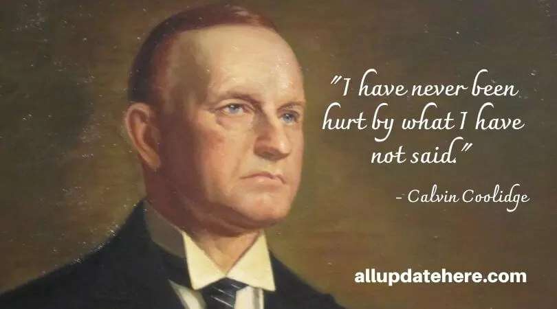 calvin coolidge quotes