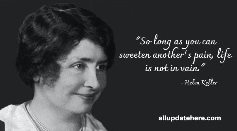 helen keller quotes about life