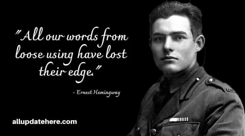 ernest hemingway quotes
