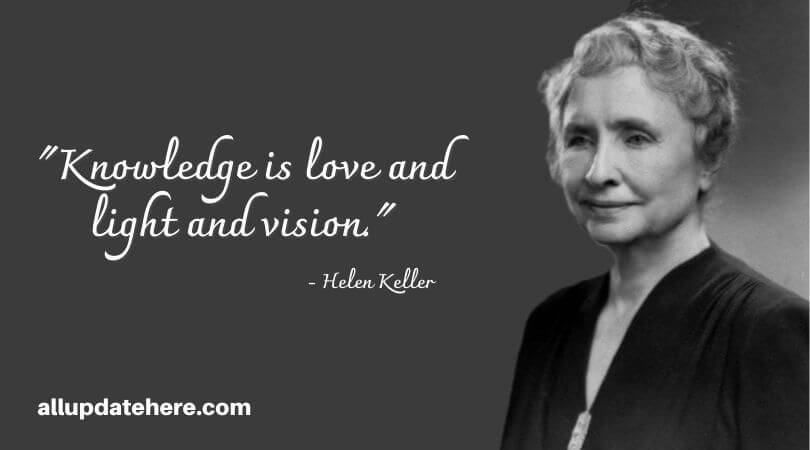 helen keller quotes vision