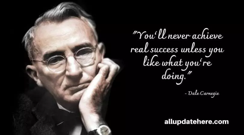 dale carnegie quotes on success