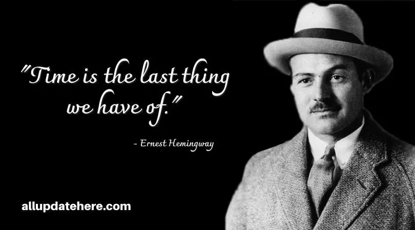 ernest hemingway quotes