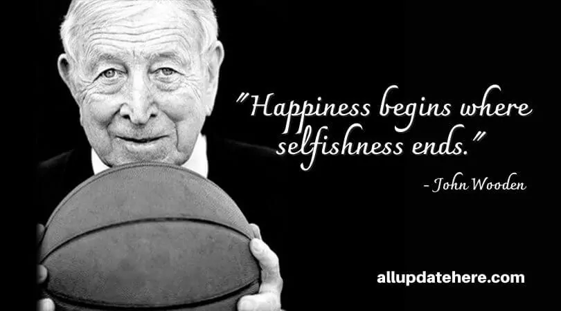 happiness begins when selfishness ends