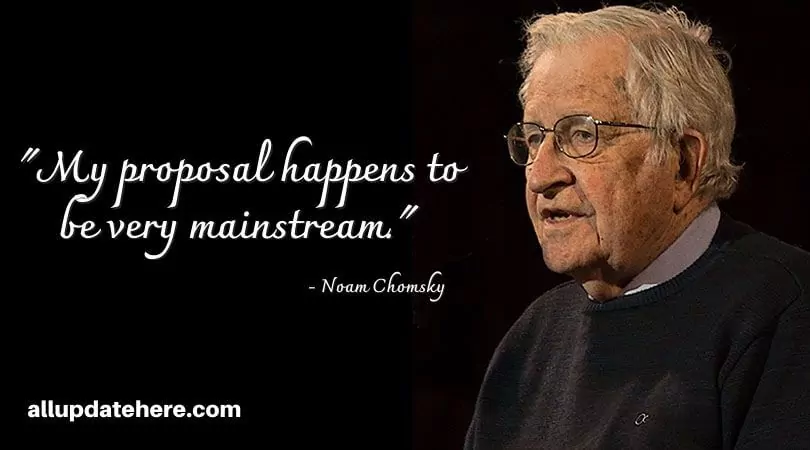 noam chomsky quotes